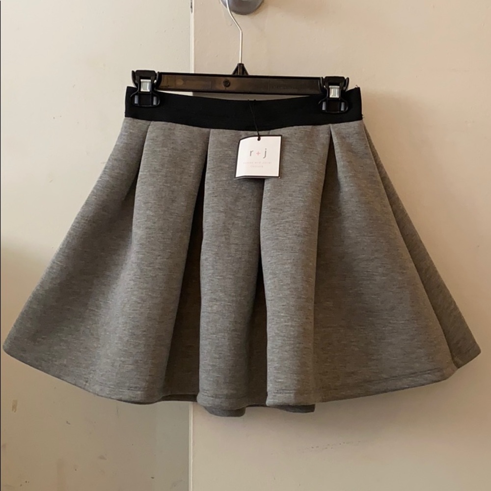 Gray skirt